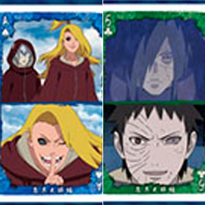 NARUTO Shippuden Scene-filled playing cards Shinobi World War edition