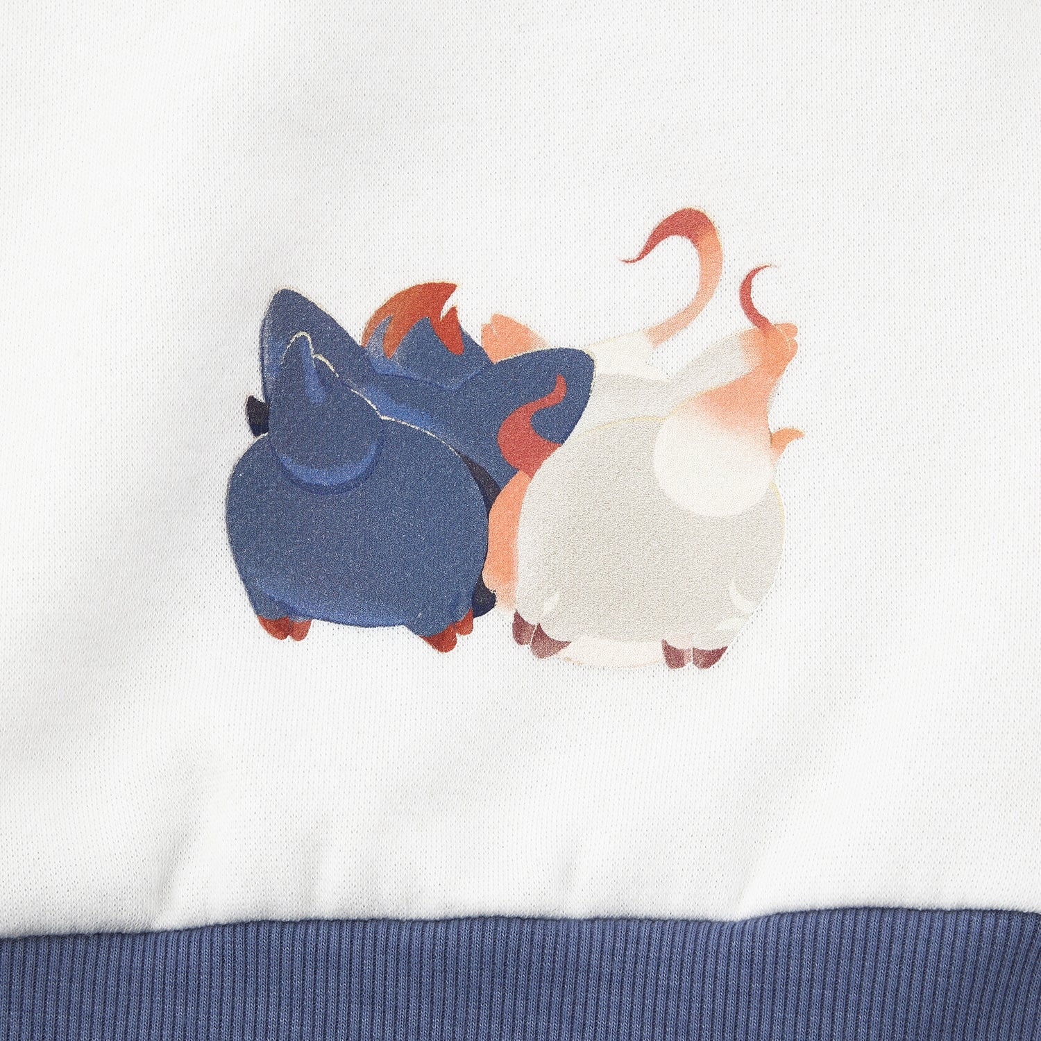 Fluffy Applique Sweatshirt Nitamono Zoroa & Jade Zoroa