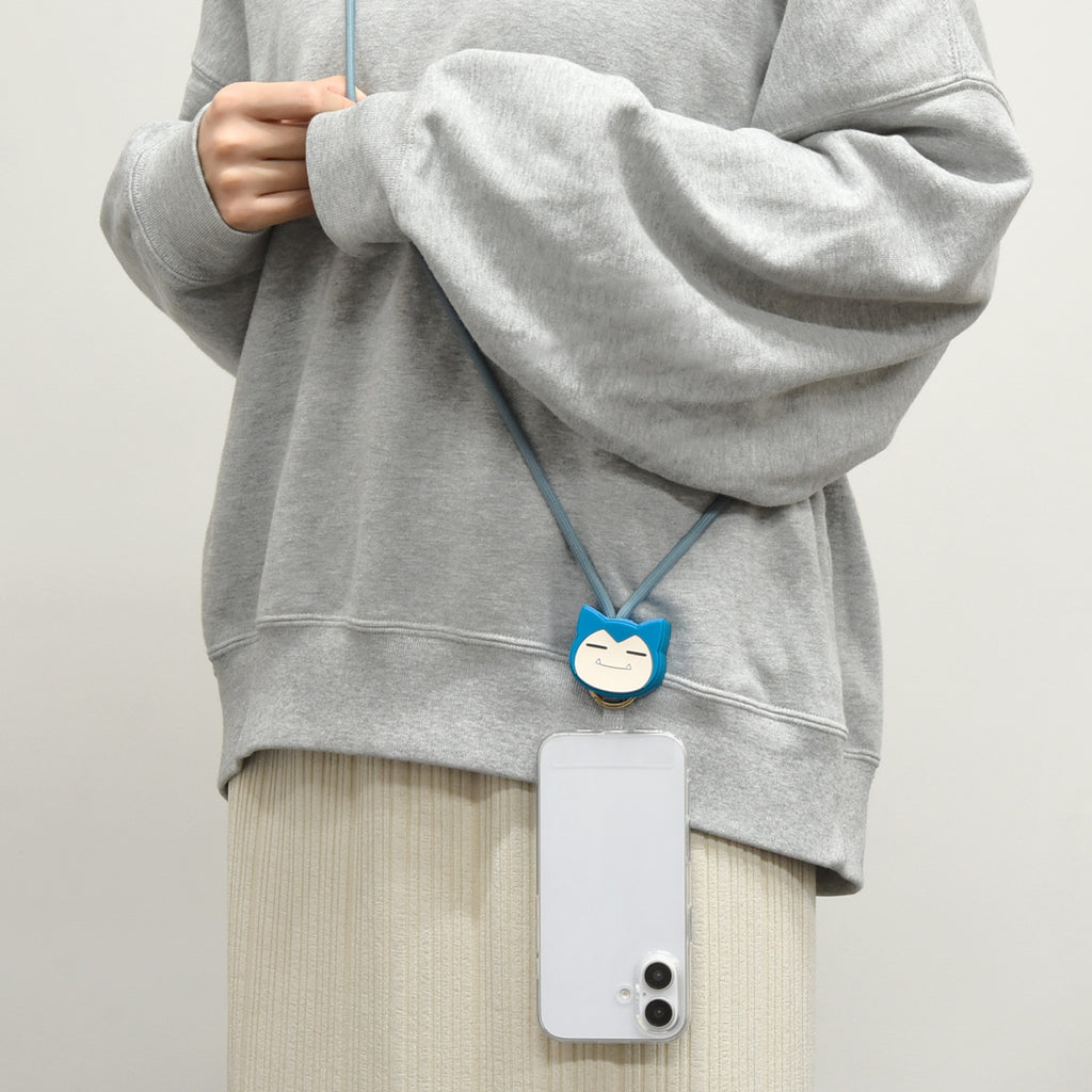 Multi Ring Plus Mascot Strap Snorlax