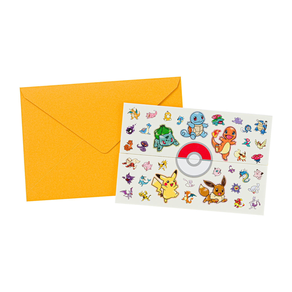 Greeting card birthday celebration open large gathering
