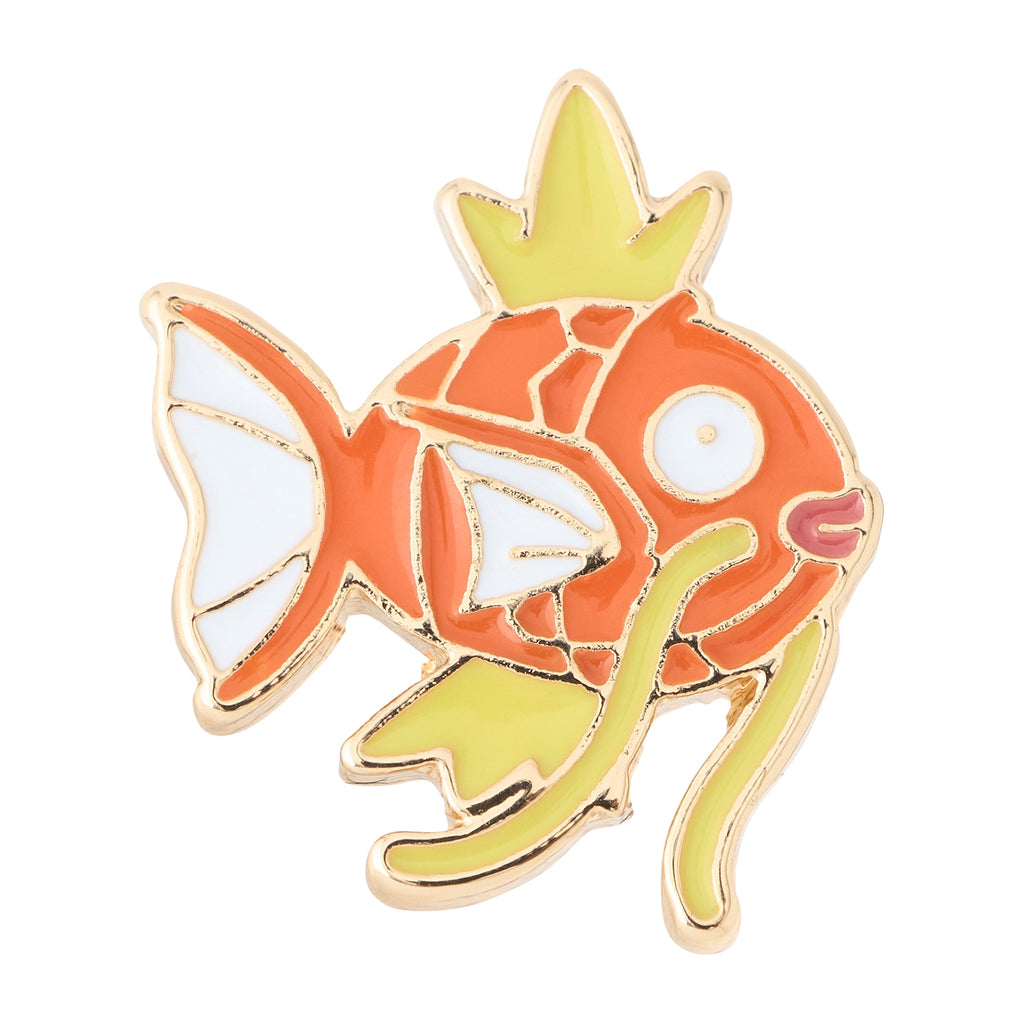 Pokémon Magikarp Earrings from Japan - Gold Fish Design