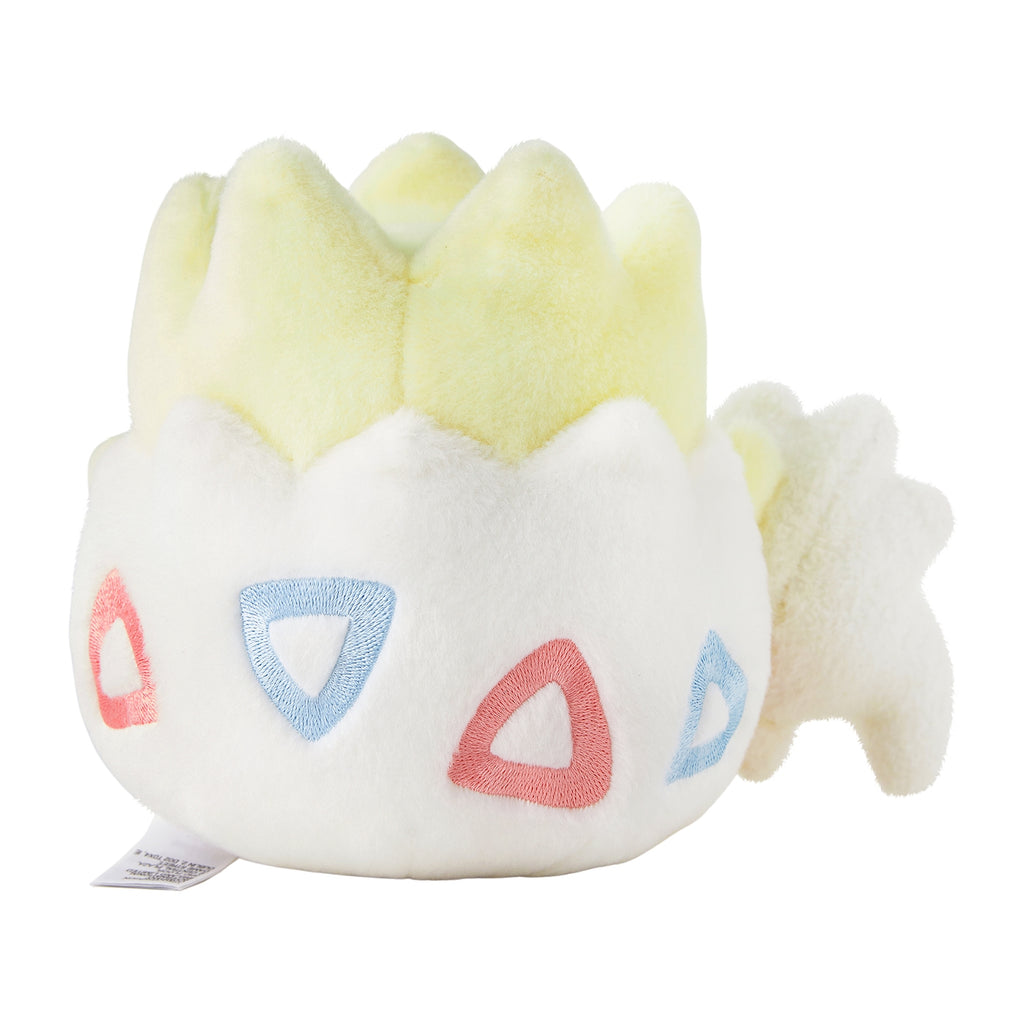 Close-up of Togepi plush toy's facial expression from Japan