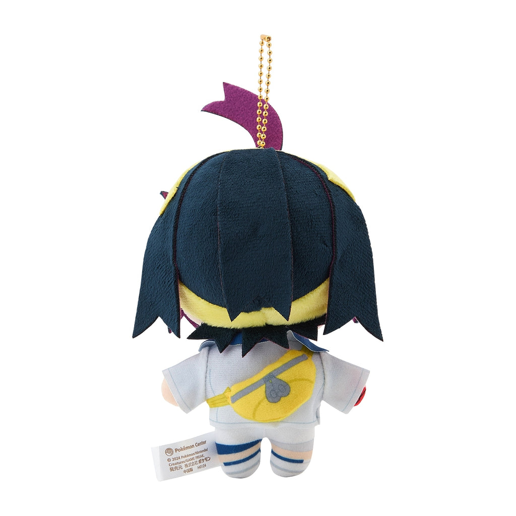 Japanese Pokemon plushie, Mascot POKÉMON TRAINERS Gooseberry, back view with vibrant colors