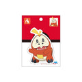 Fuecoco Sticker Hogator from Japan, featuring the Fire Croc Pokemon in a colorful design