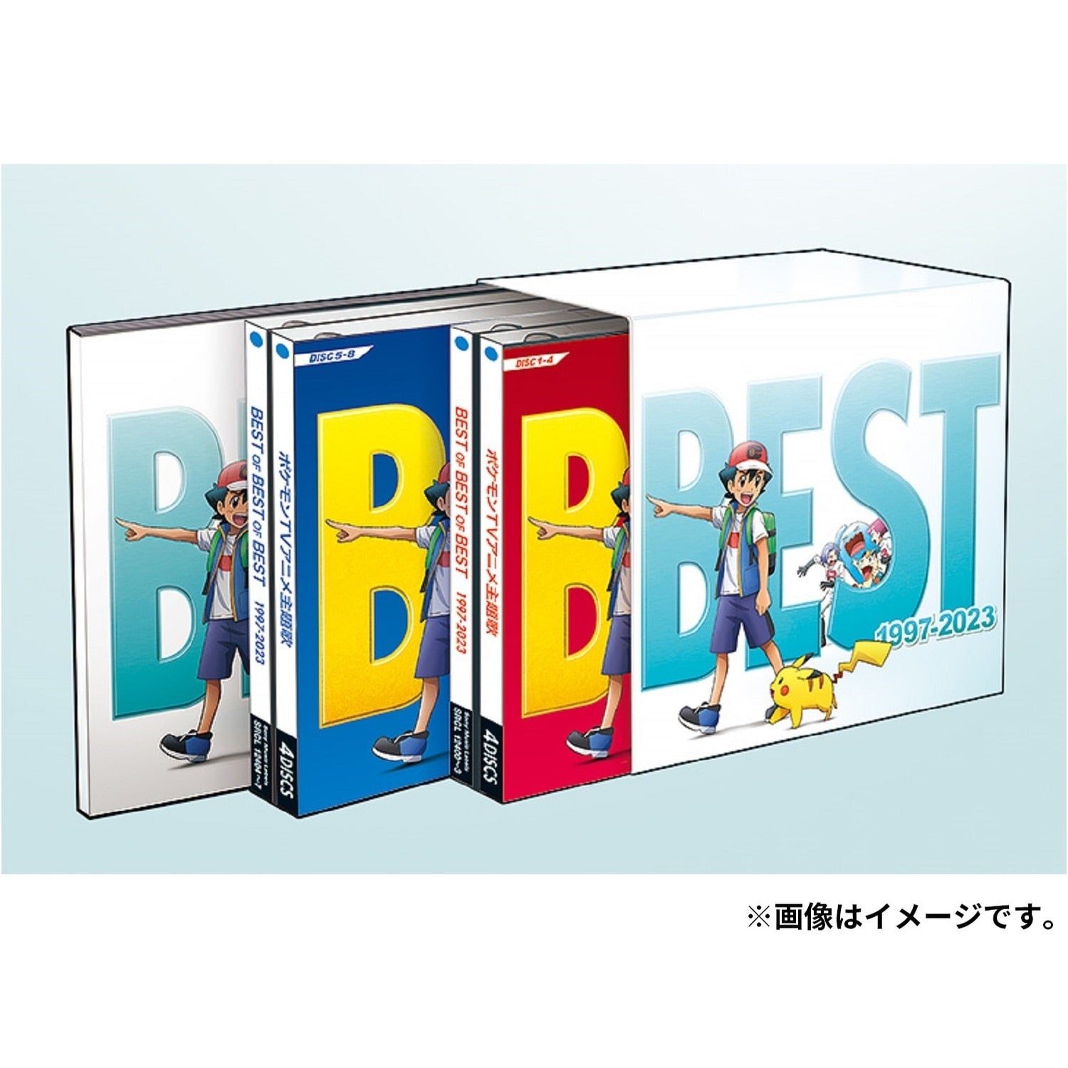 Pokemon TV Anime Theme Song BEST OF BEST OF BEST 1997-2023 Regular Edition