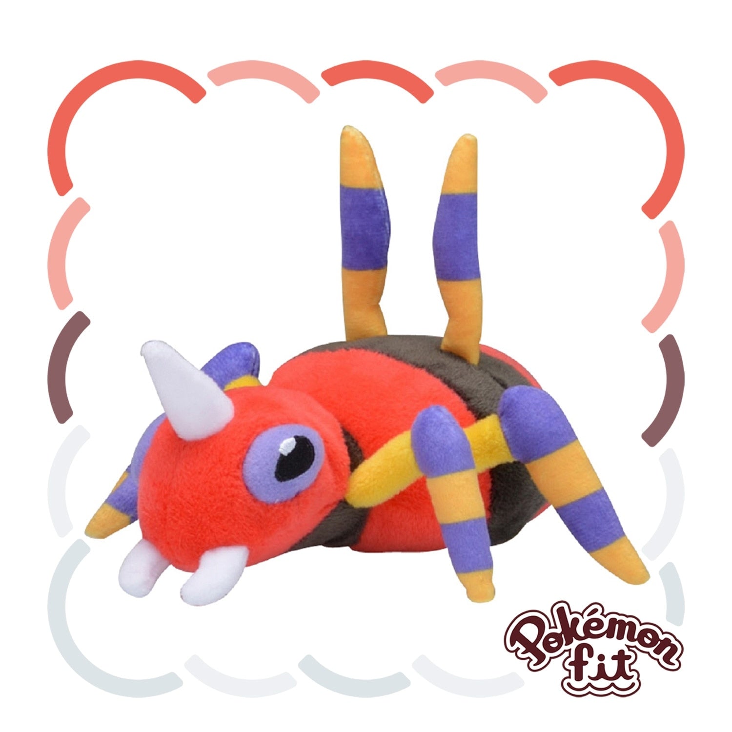 Pokémon Fit Ariados (#168) Official Plush – Japan Exclusive