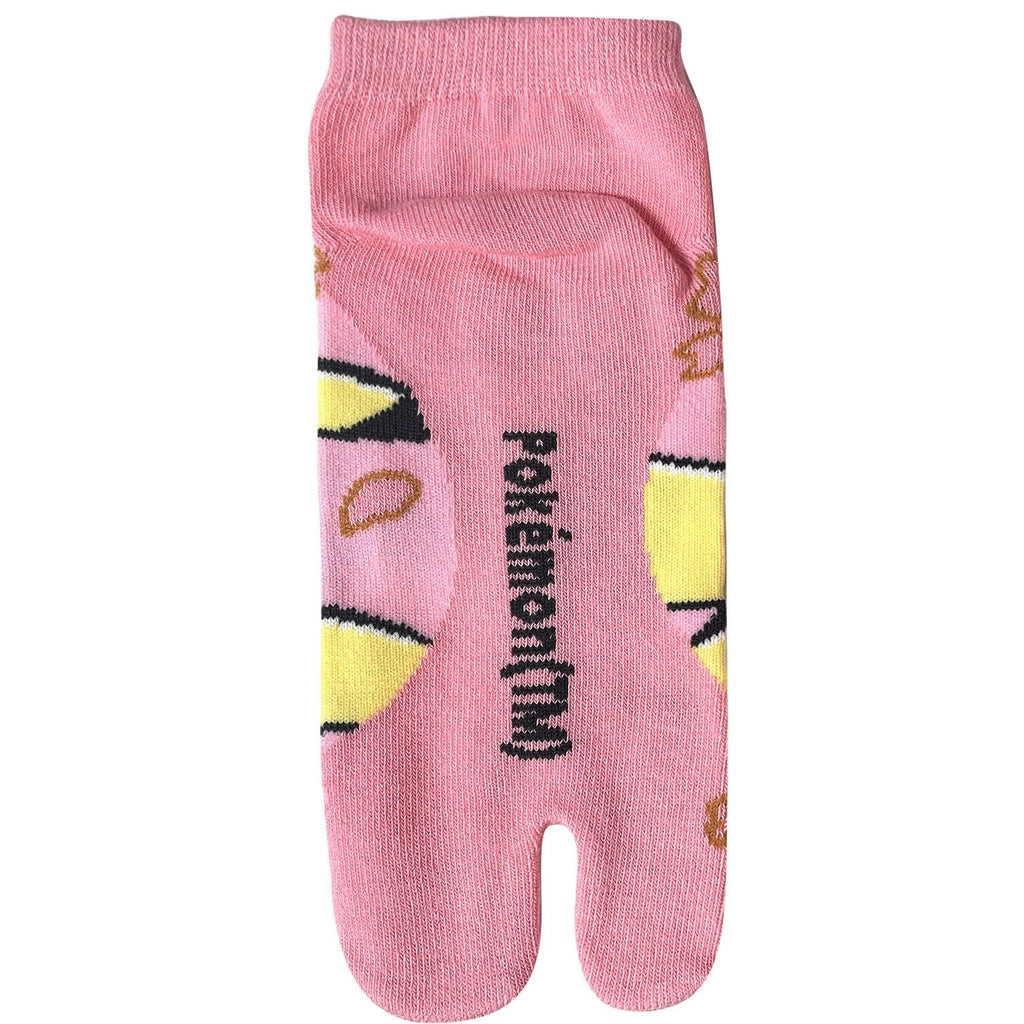 Tabi socks Pikachu flower flyer ladies (23-25cm)
