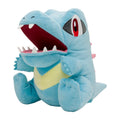 Pokemon Biting Corps Crocodile plushie from Japan, detailed face