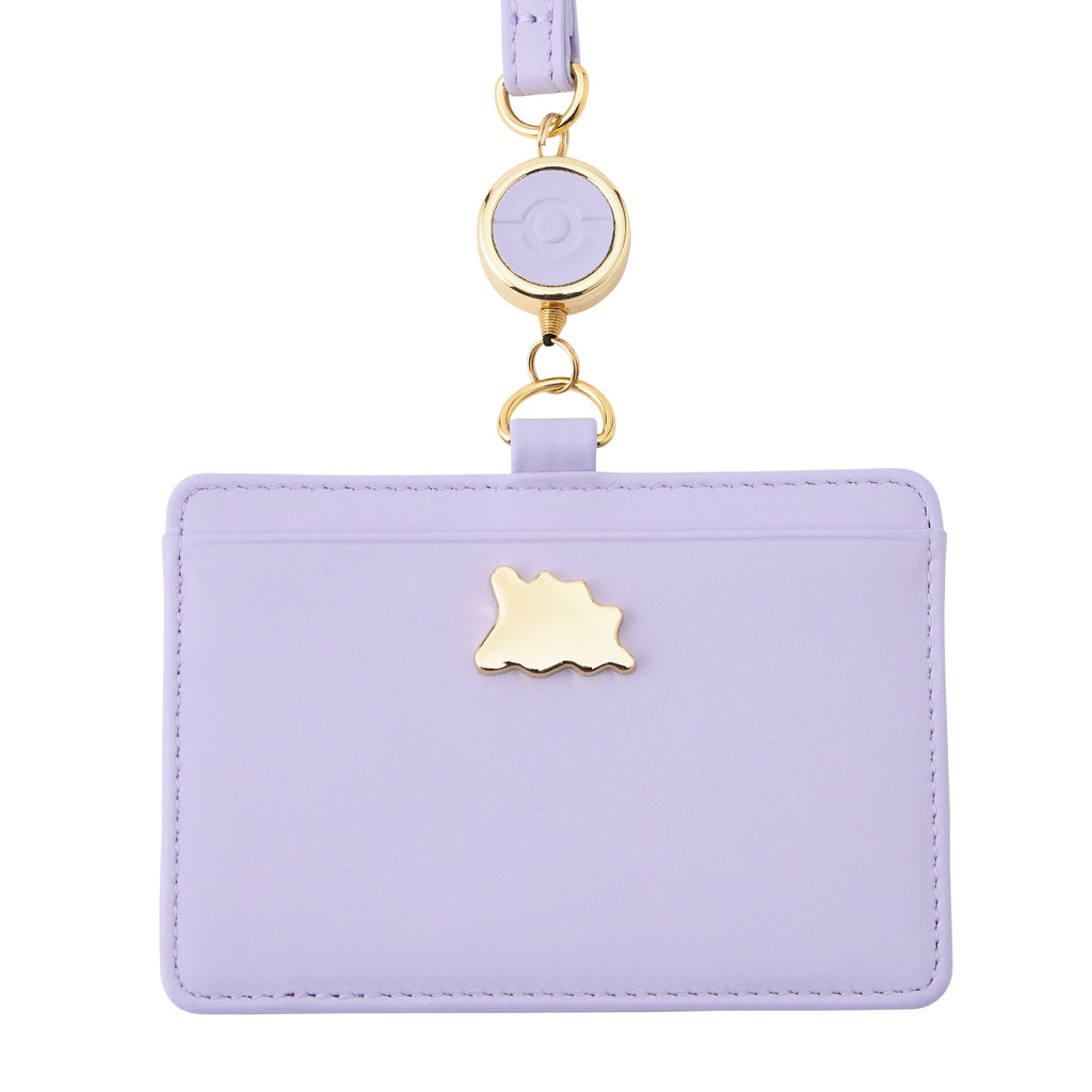Genuine leather ID card case Metamon