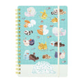 Pokemon B6 Ring Notebook with colorful cover from Japan
