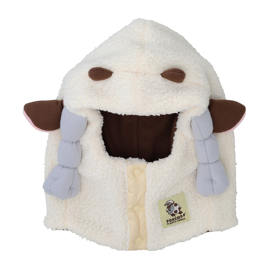 Pokémon Wooloo neck warmer from Japan, soft and fluffy design
