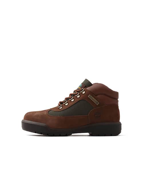 Timberland FIELD BOOT Japanese Sneakers from Japan, black leather with silver accents