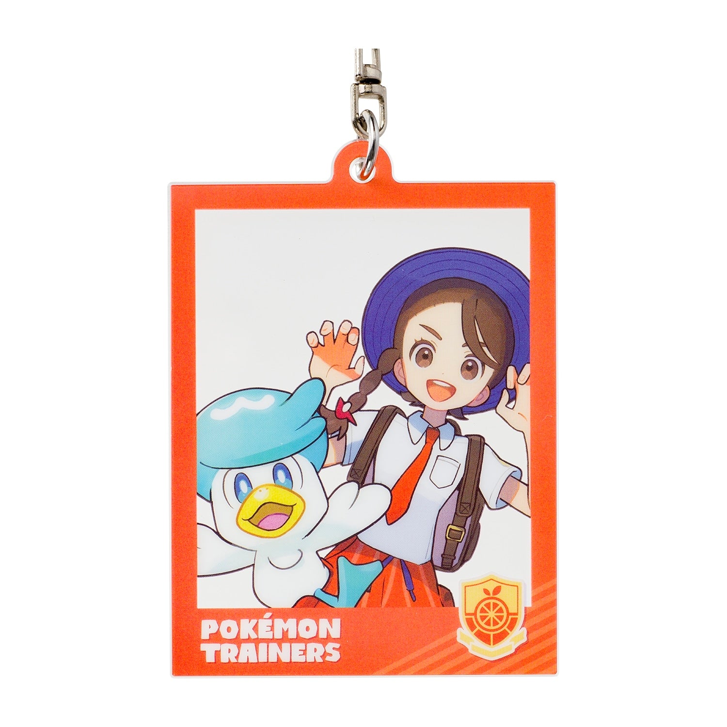 Pokémon Center Japan Quaxly keychain with water-type design