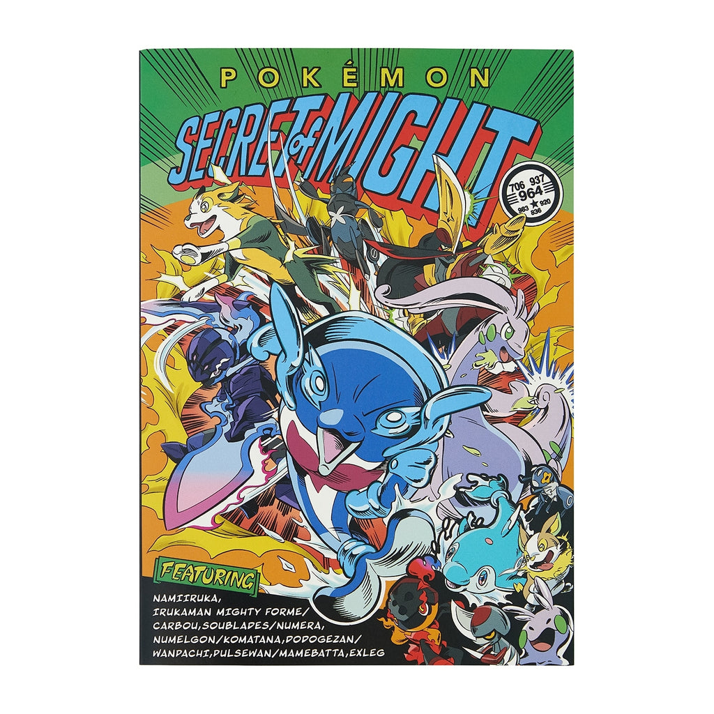 Pokemon Comic B6 Notebook with colorful cover art from Japan
