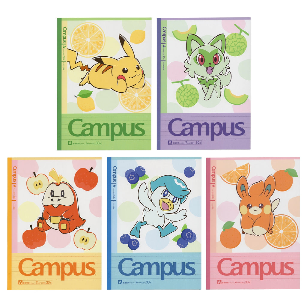 Official Pokemon Center Japan notebook with featured character, sourced from Japan