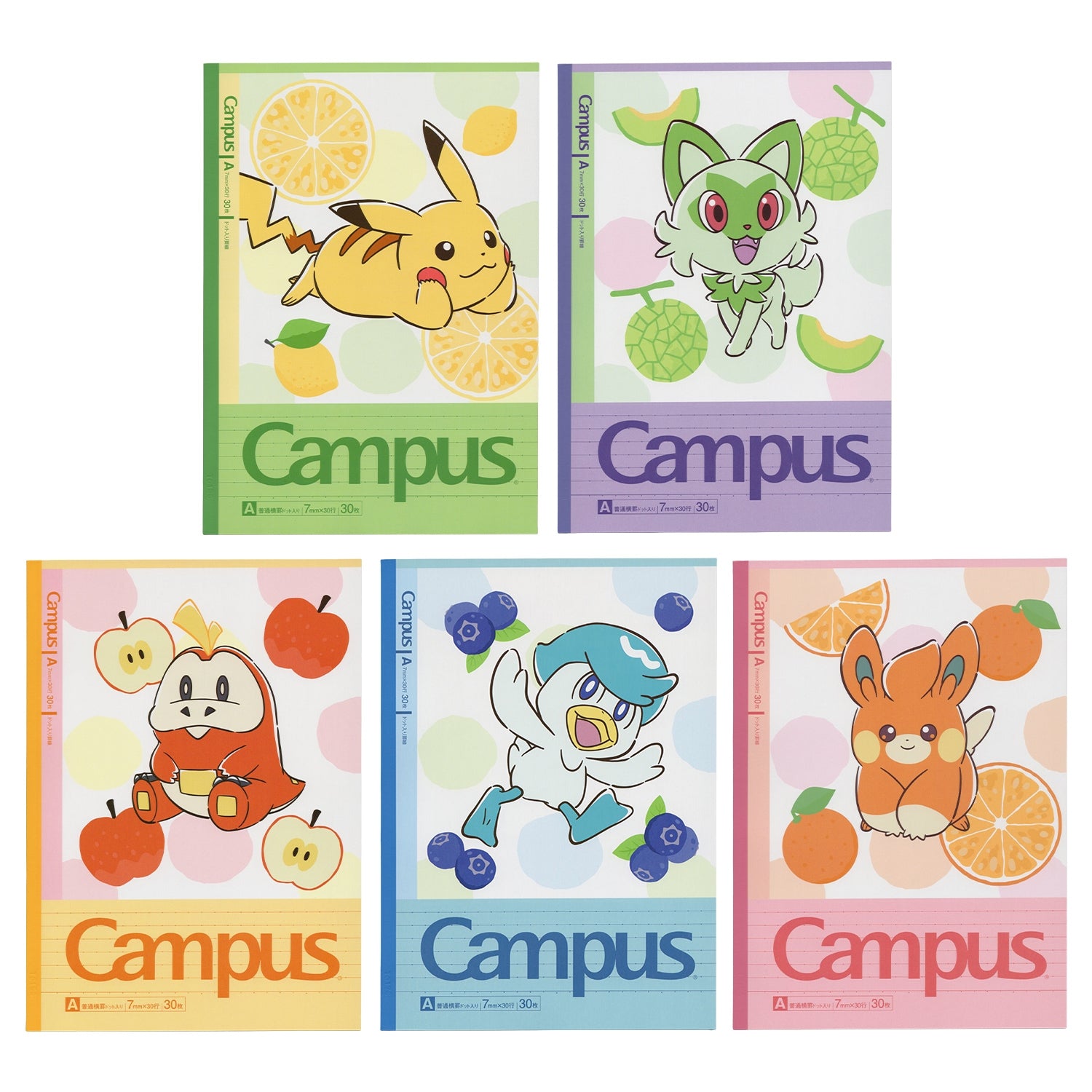 Official Pokemon Center Japan notebook with featured character, sourced from Japan