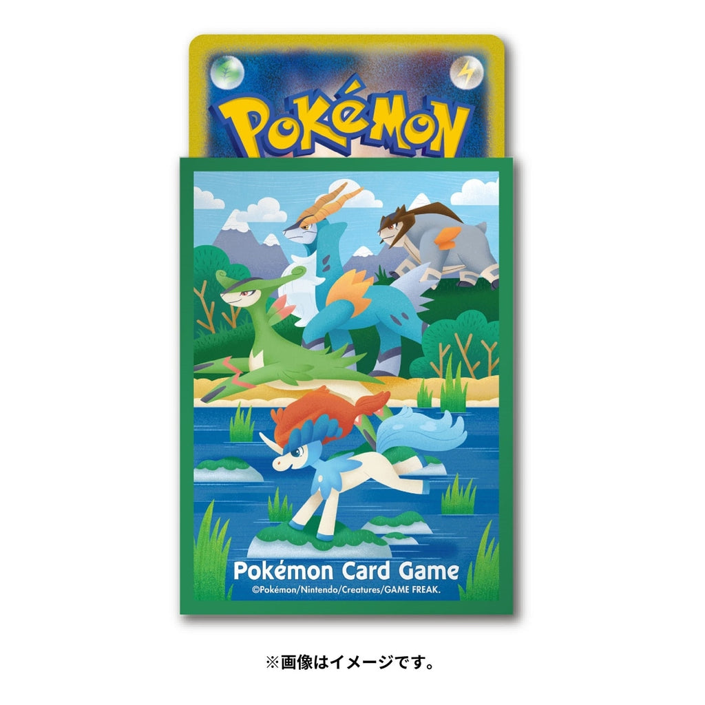 Pokémon TCG Deck Shield Sleeves – Keldeo (#647) | Japan Official