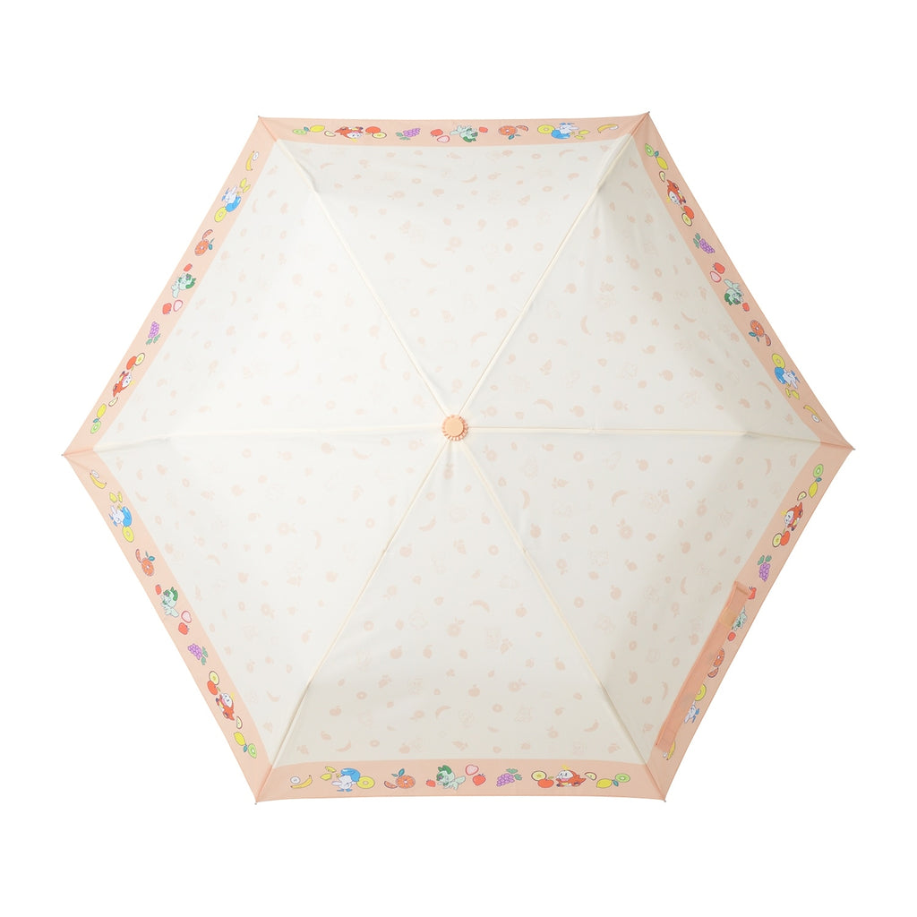 Close-up of Quaxly's face on the umbrella, a Pokemon Center Japan product