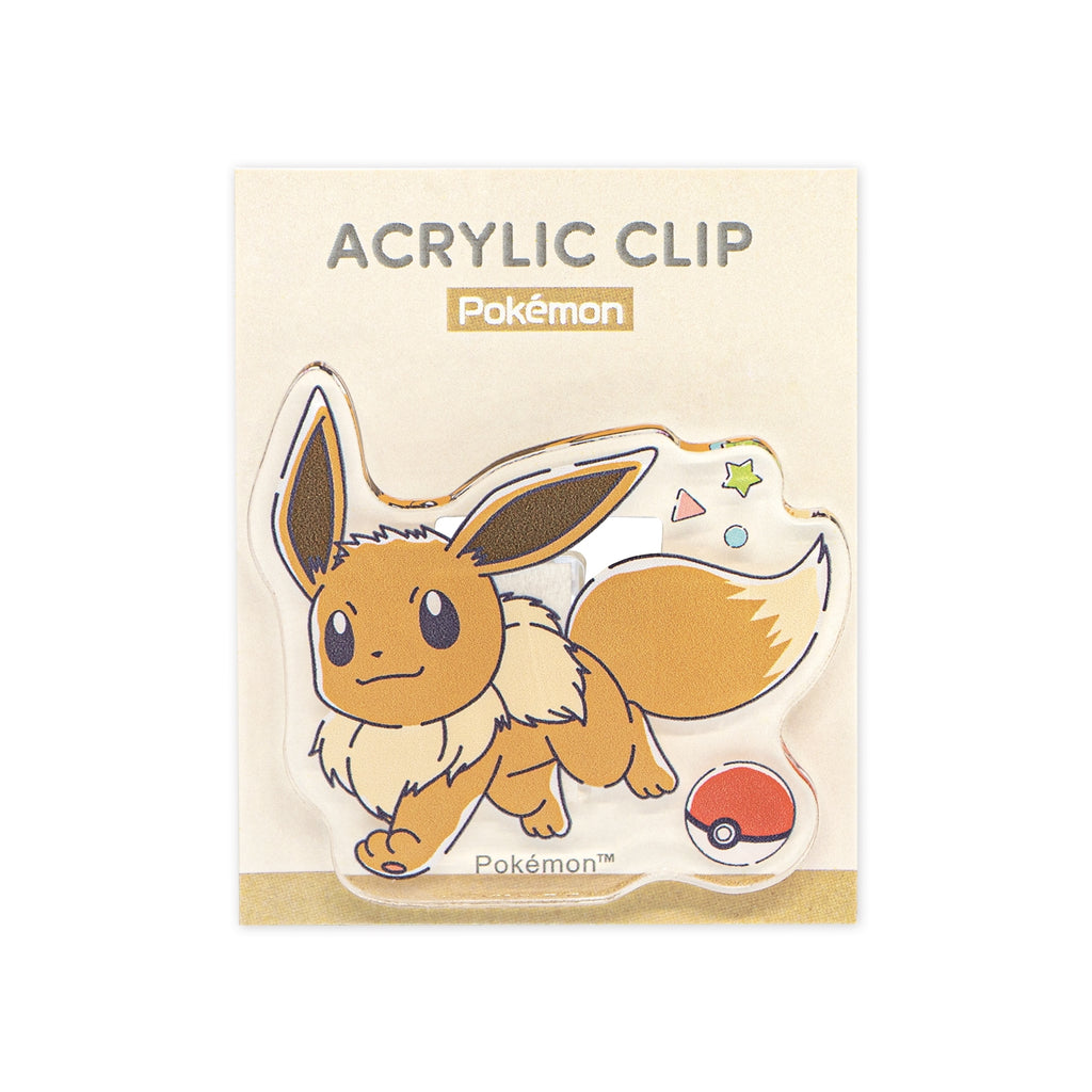 Die-cut acrylic clip/Eevee