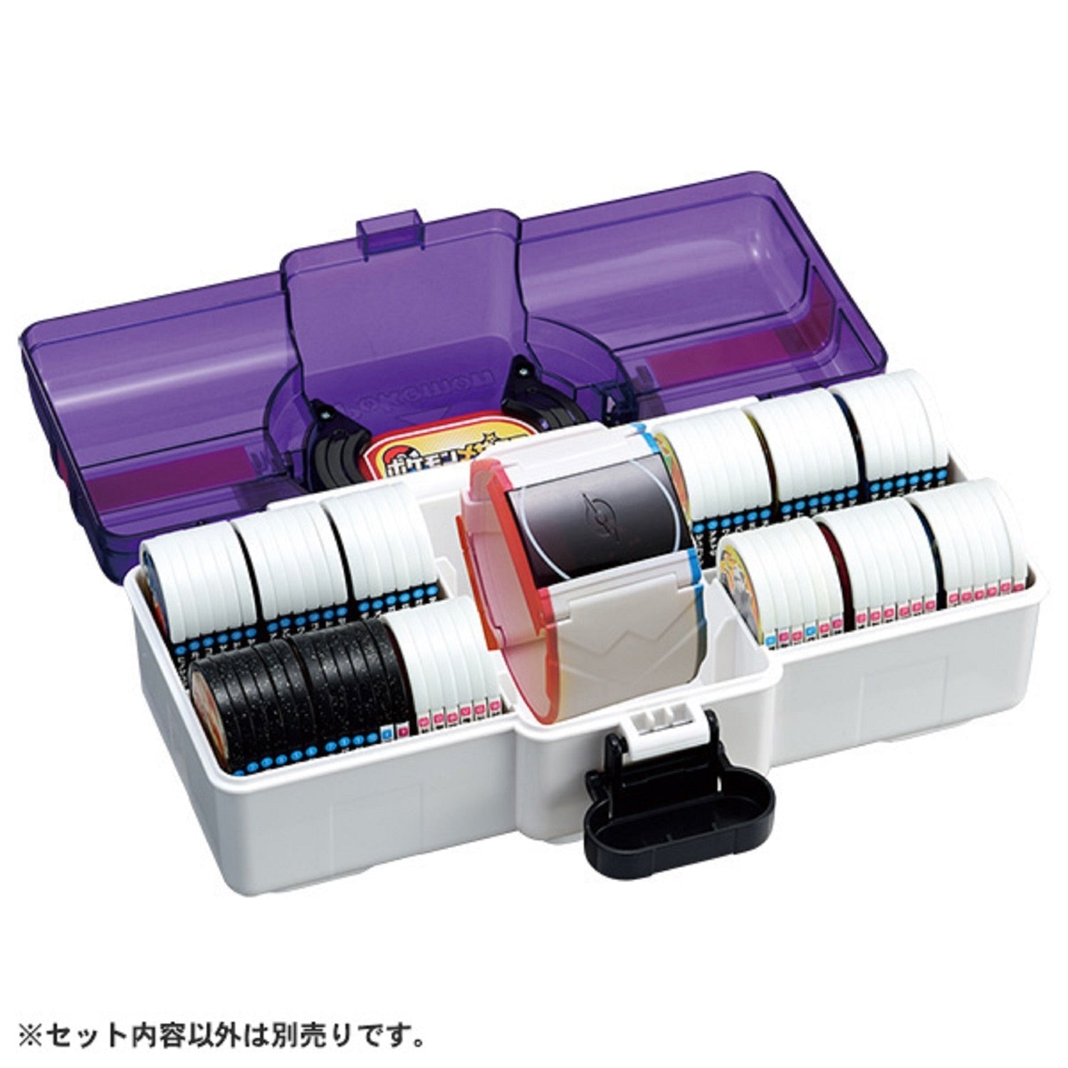 Mezasta Trunk Master Clear Version collectible with clear trunk and Japanese logo