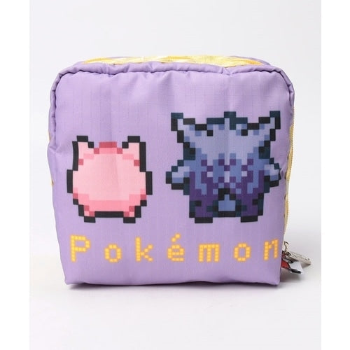 MED SQUARE COSMETIC Pokemon Purple Pouch