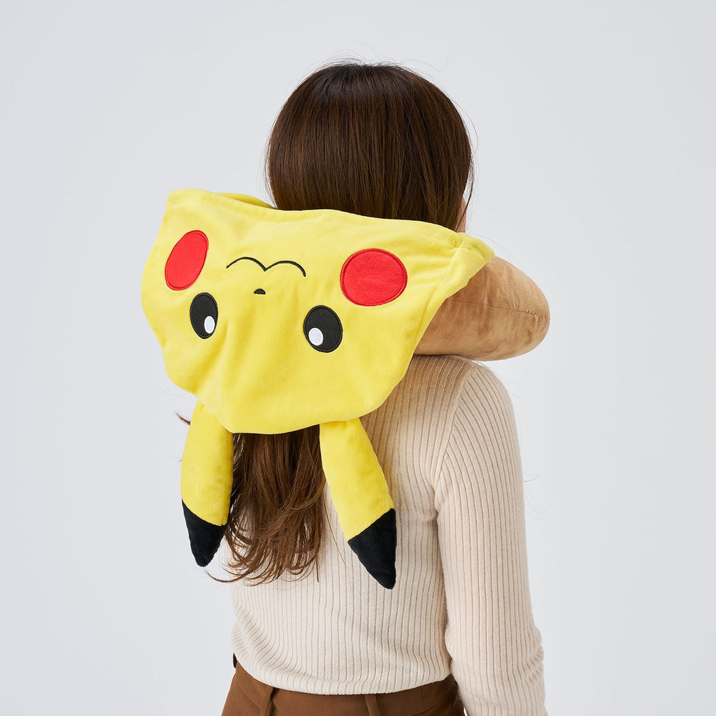 Hooded neck pillow Pikachu