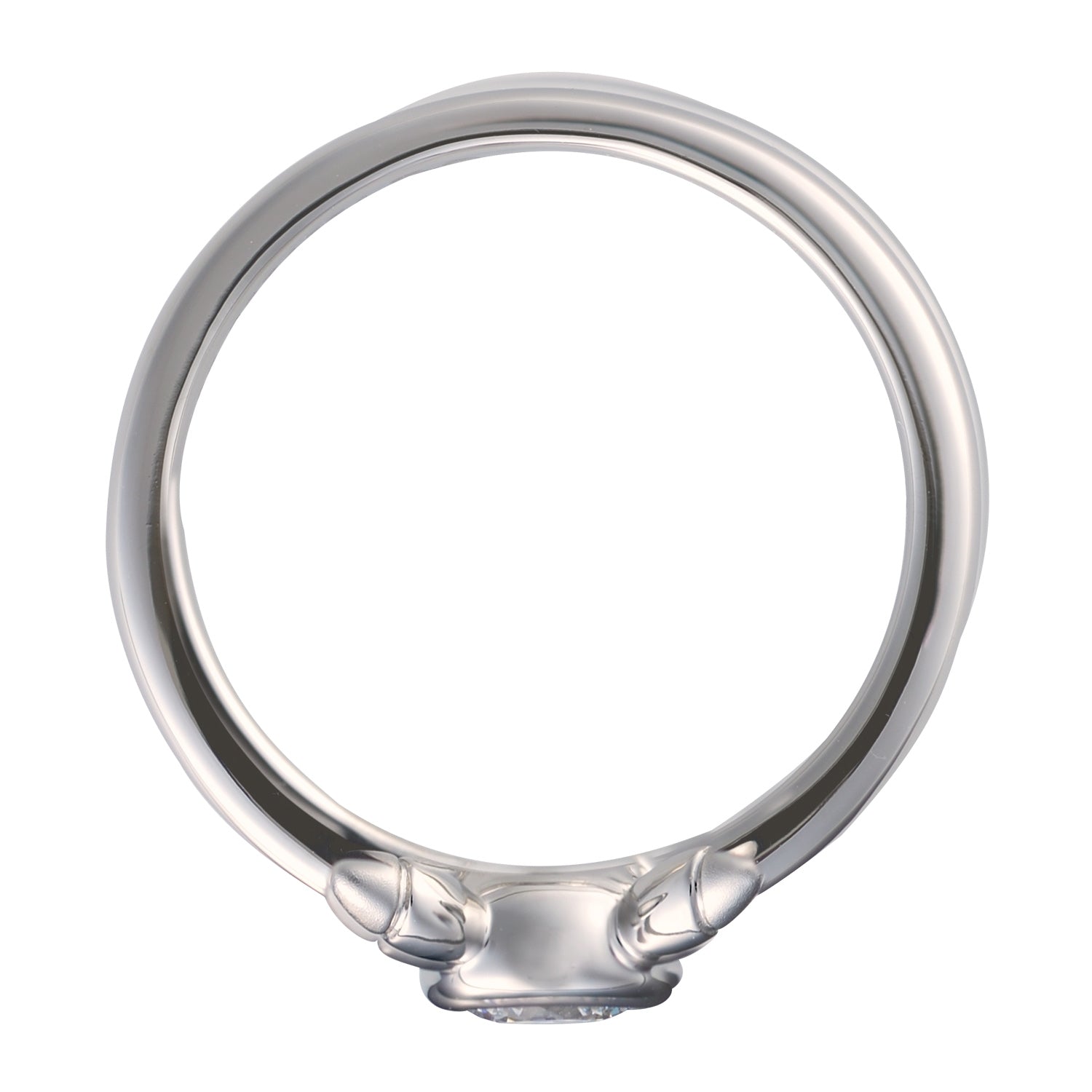 Pikachu face Pt950 ring, authentic Japanese anime jewelry from Japan