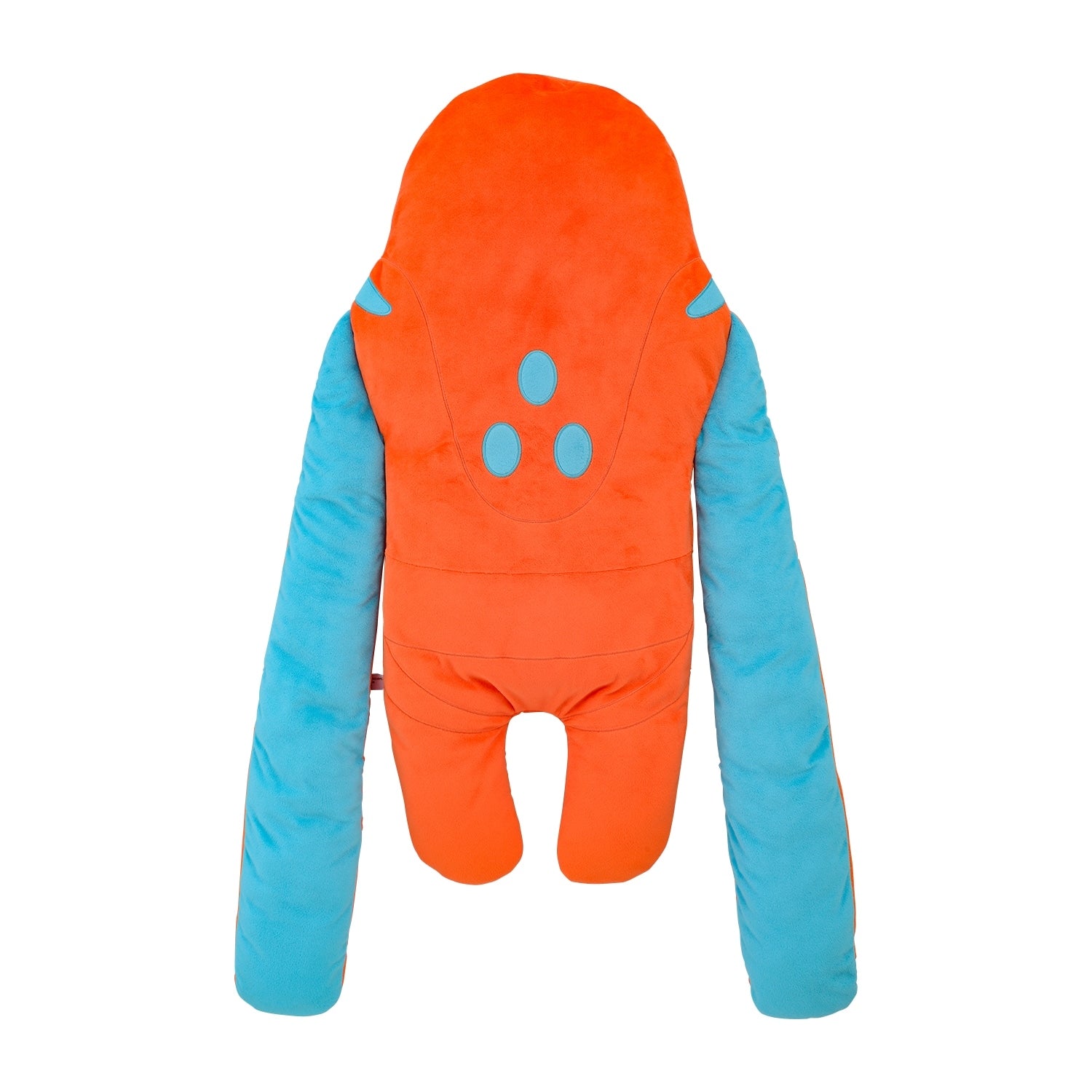 Authentic Japanese Pokemon Deoxys plush toy, defense forme details