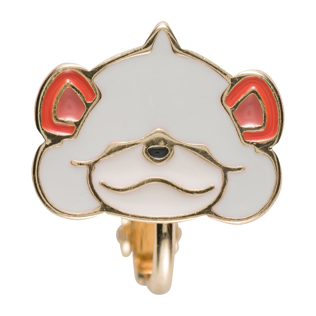 Pokémon Earrings with Jade Guardi design from Japan, detailed anime character