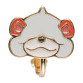 Pokémon Earrings with Jade Guardi design from Japan, detailed anime character