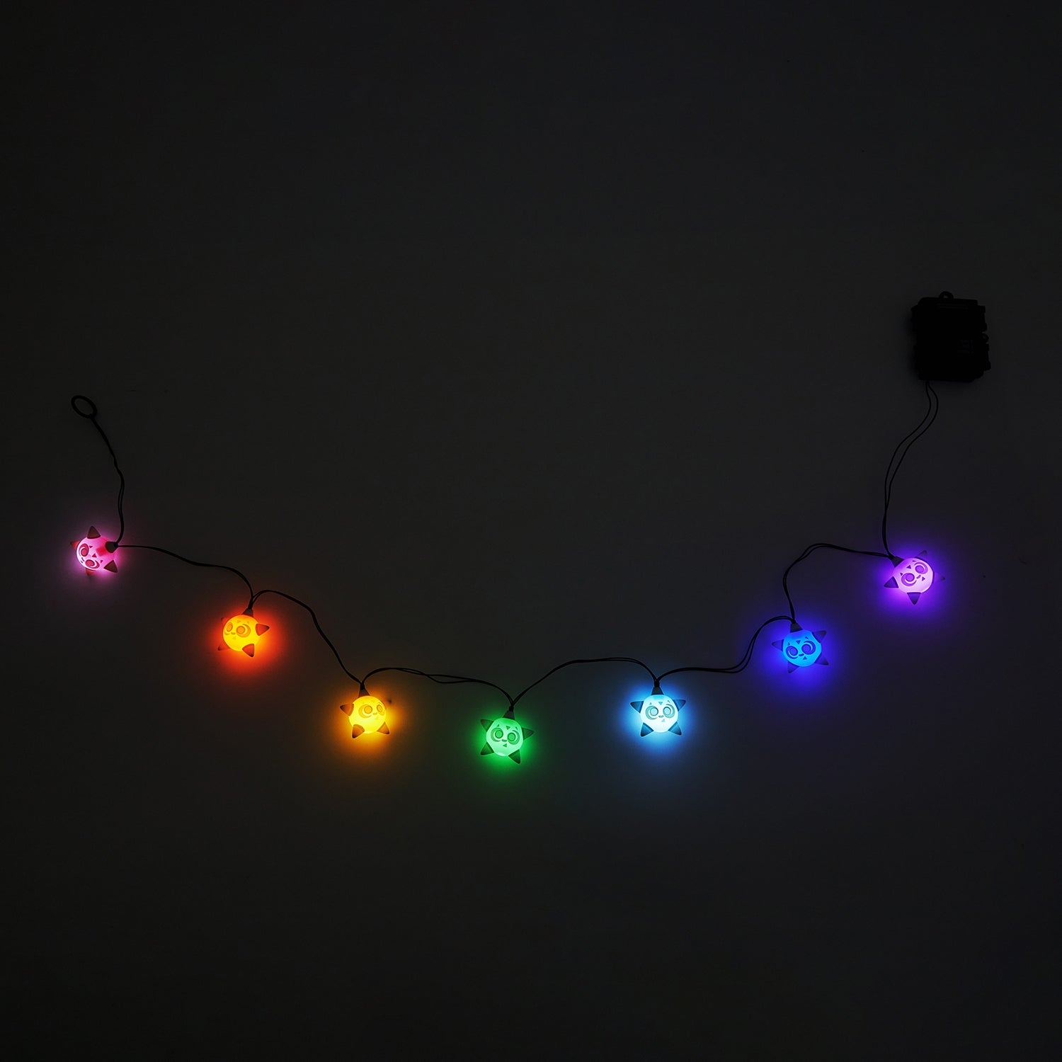 Pokemon Center Japan licensed Meteno garland light, featuring Minior, ships from Japan