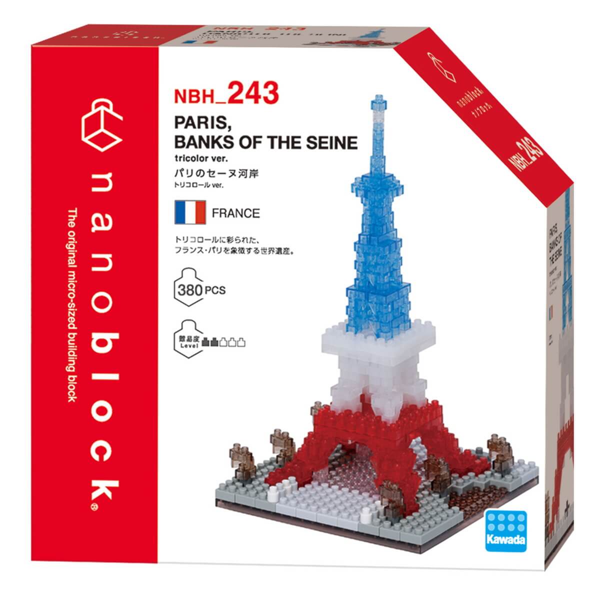 Nanoblock Paris Seine River Tricolor ver.