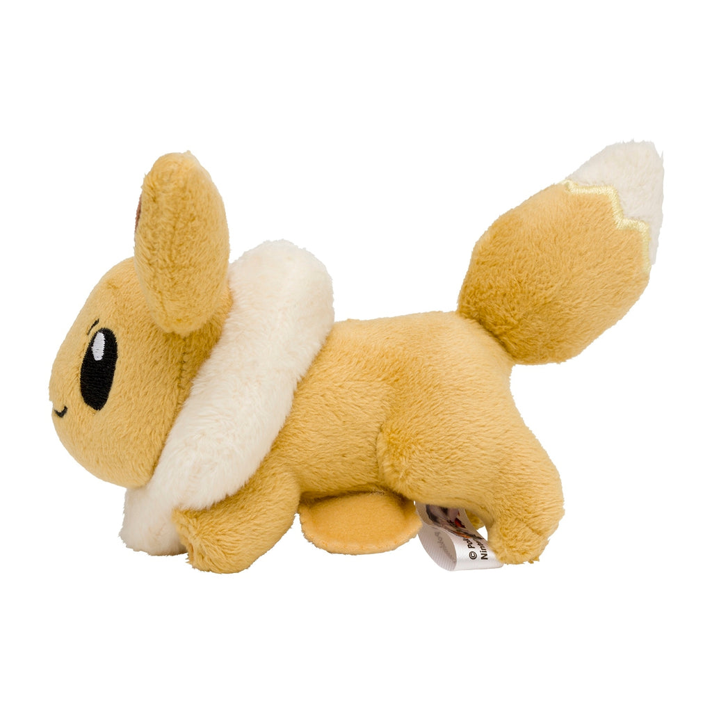 Patchin mascot Eevee collectible toy with vibrant colors, shipped from Japan