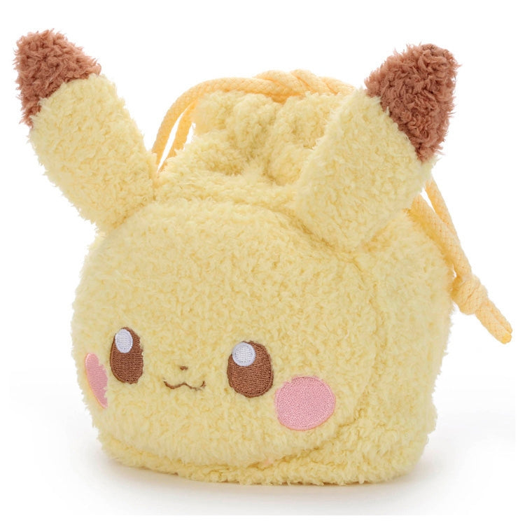 Authentic Pikachu plush toy with soft polyester fill from Japan