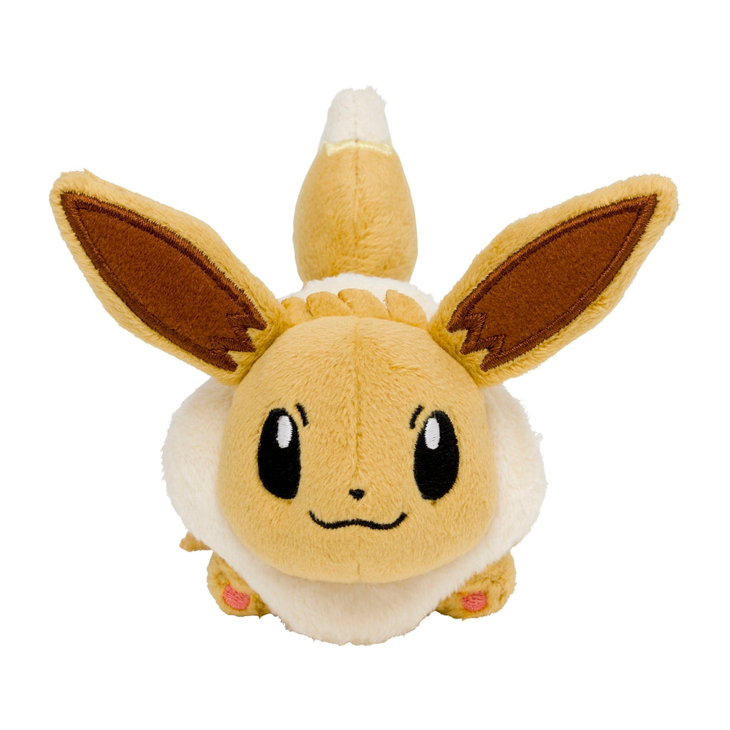 Patchin mascot Eevee figure with cute expression from Japan
