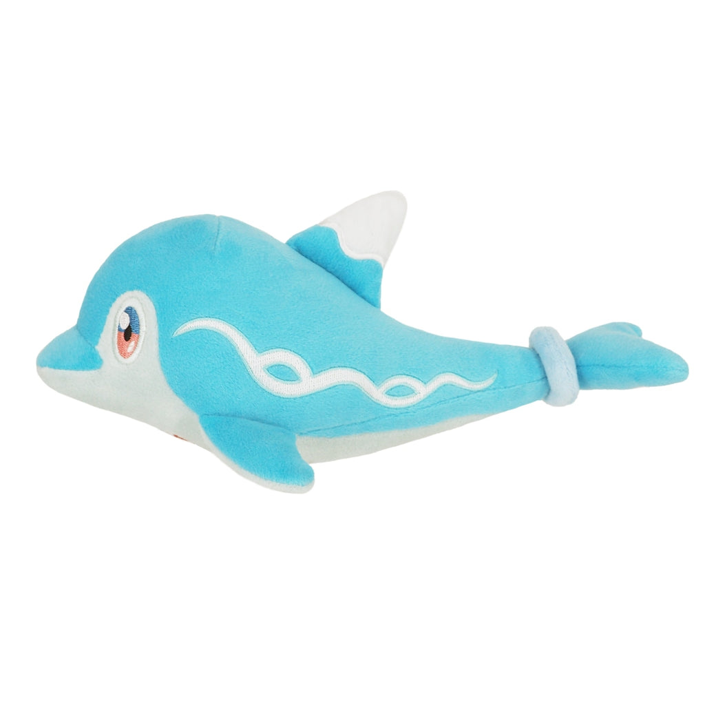 Japan exclusive Dolphinman plush toy with vibrant colors