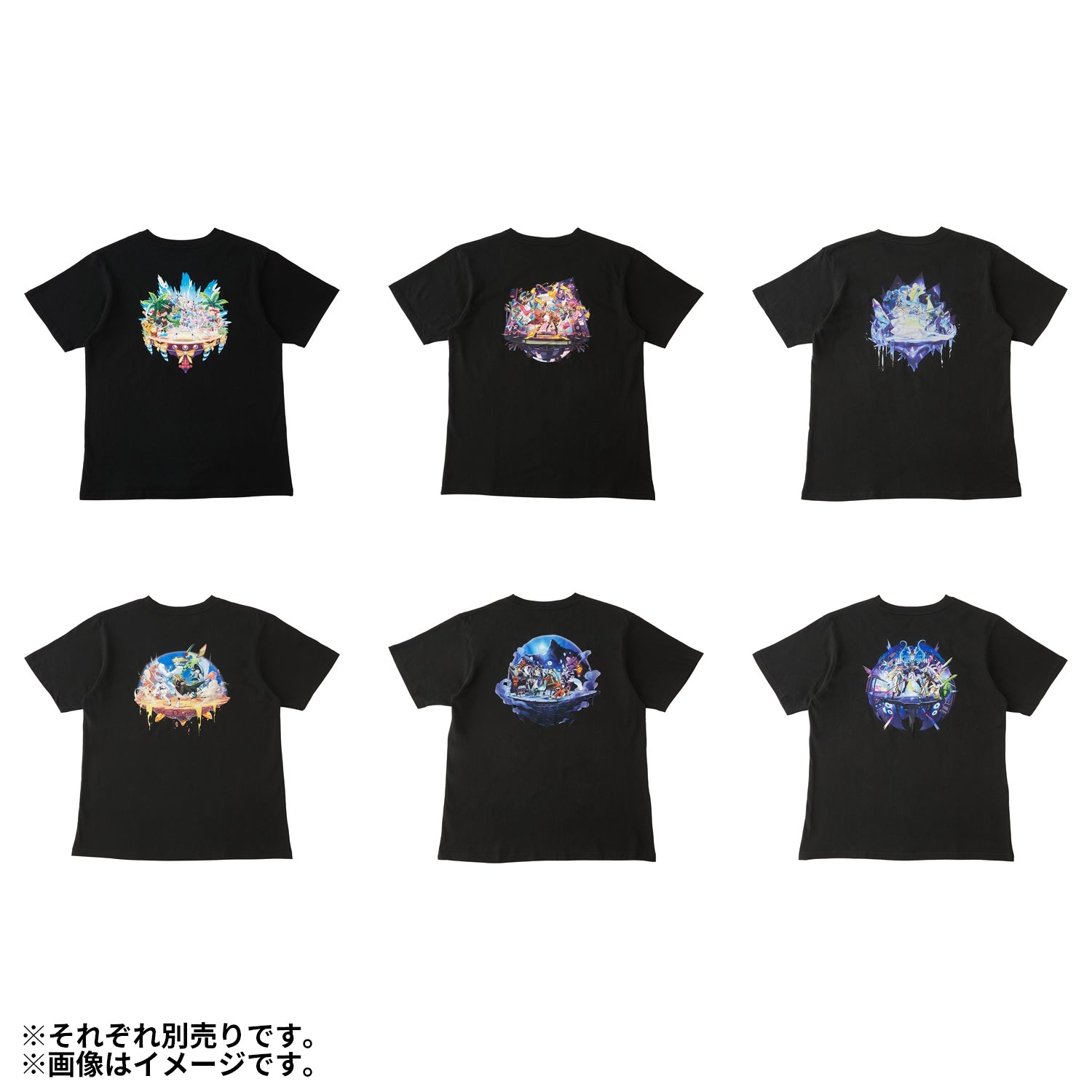 T-shirt collection Pokemiku 18 Harmony Stage