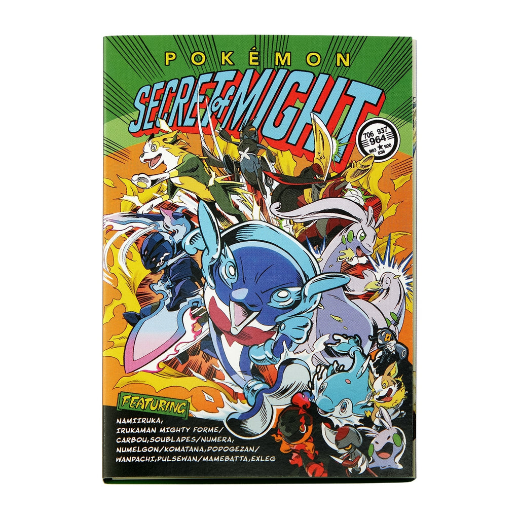 Pokemon Book-Shaped Sticky Notes with SECRET of MIGHT theme from Japan