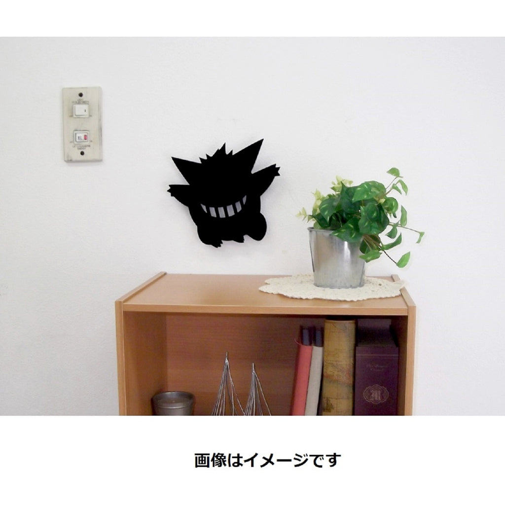 Close-up of Gengar wall light showcasing its vibrant colors and Japanese collectible quality
