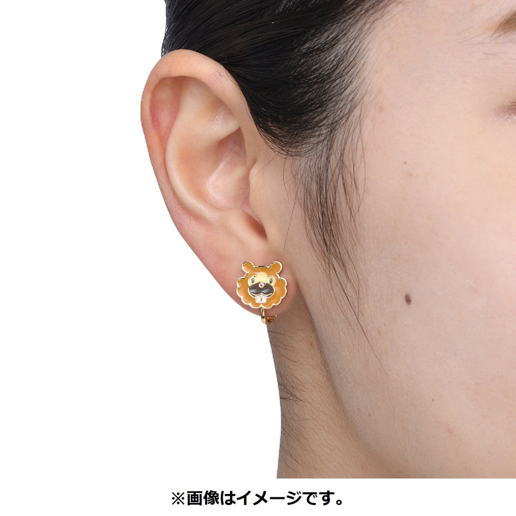 Japanese Pokémon 7 Bippa Earrings with iconic design from Tokyo