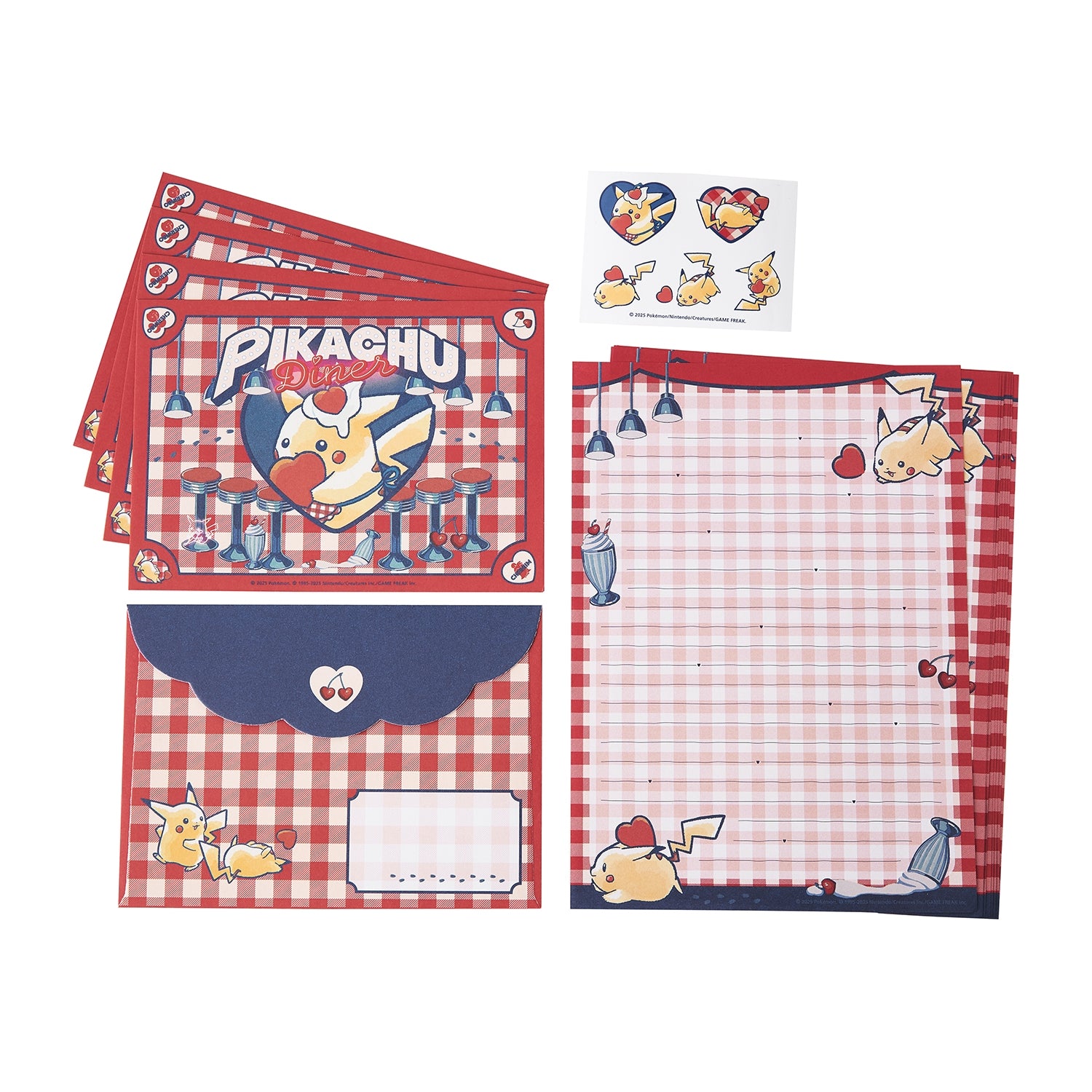 Letter set PIKACHU DINER