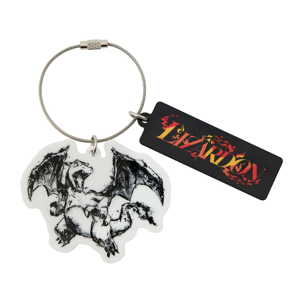 LIZARDON Acrylic Key Ring from Japan, featuring detailed Pokemon design