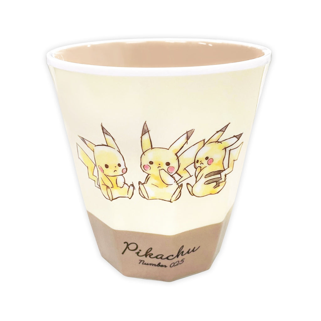 Pikachu melamine cup “Pikachu number025” Nakayoshi