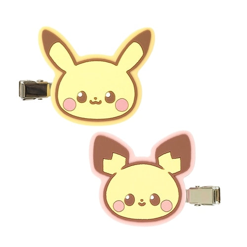 Pikachu Rubber Hair Clip from Japan, official Pokemon design