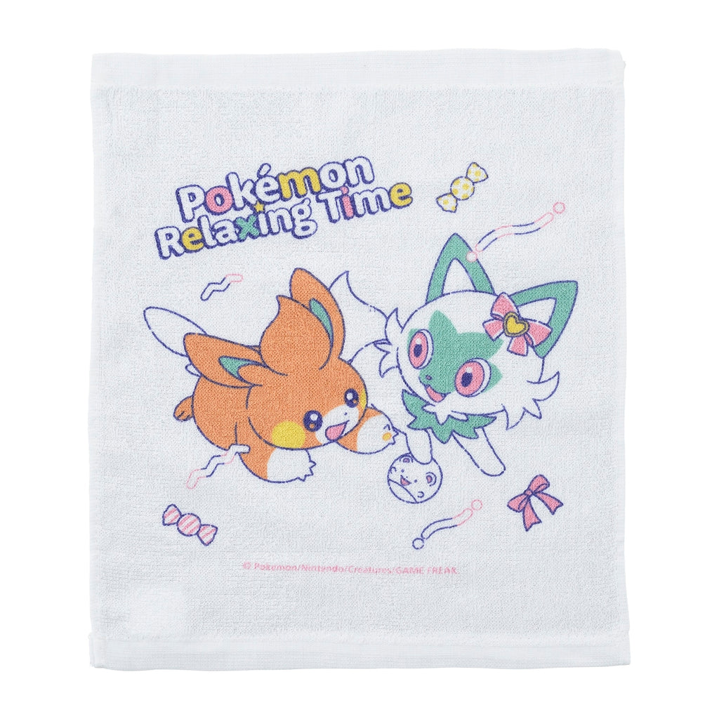 Wet towel with case Pokémon Relaxing Time