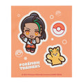 Nemo & Pamot Pokémon Stickers from Japan, featuring colorful characters