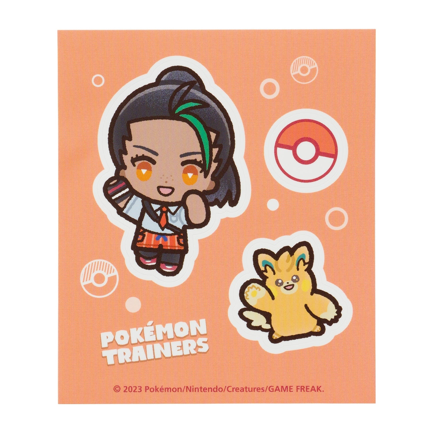 Nemo & Pamot Pokémon Stickers from Japan, featuring colorful characters