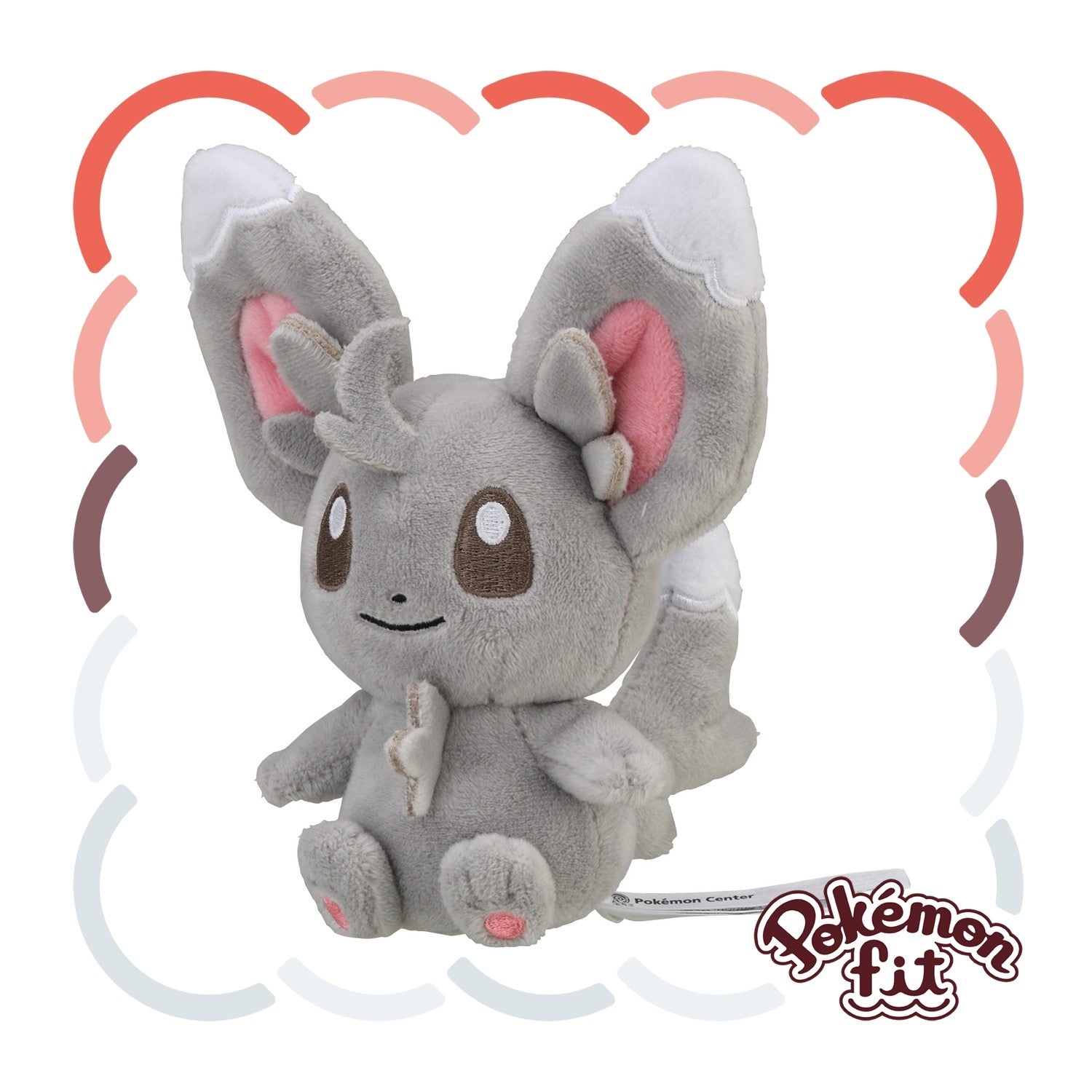 Minccino #572 Pokémon Fit Plush | Official Pokémon Center Japan