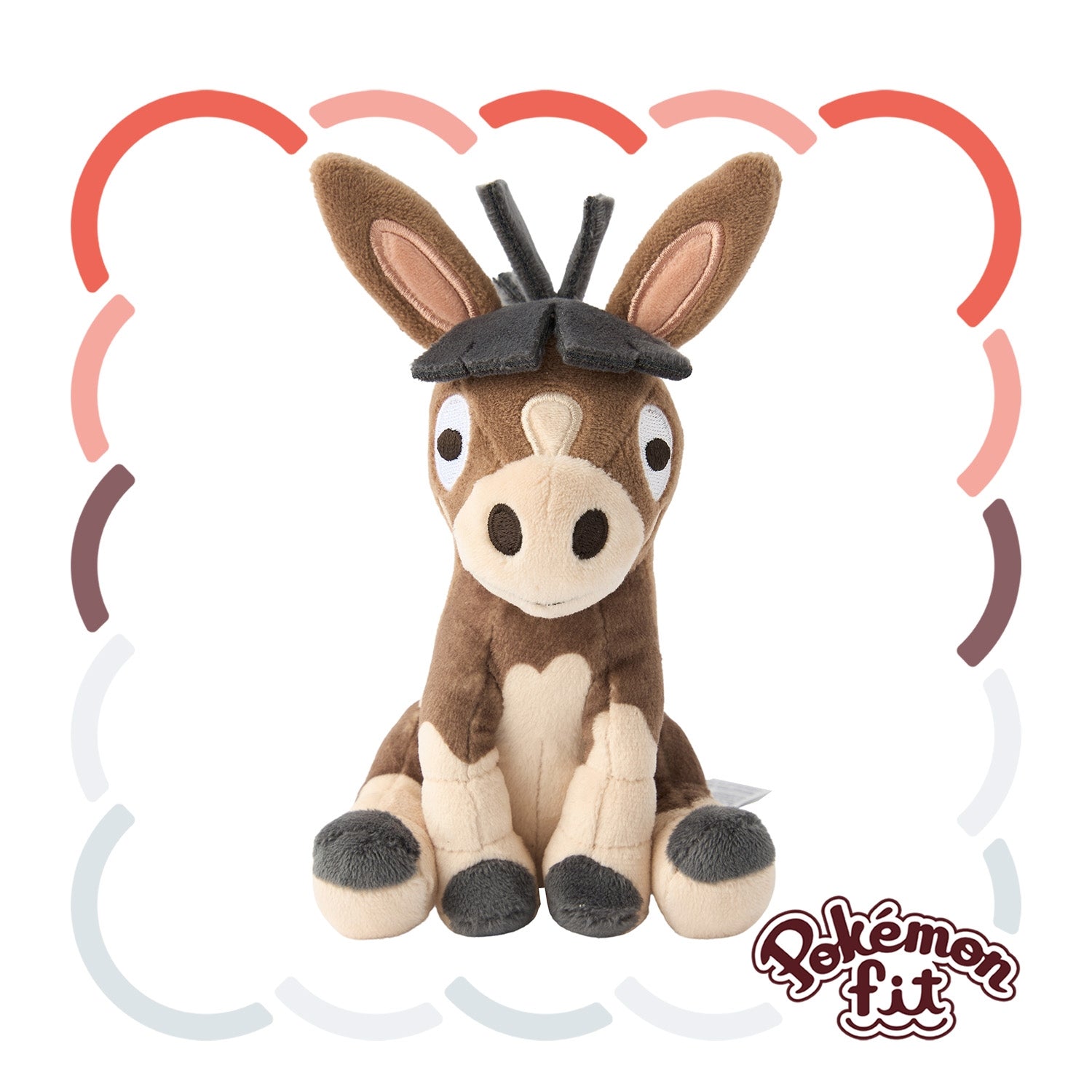 749 Plush Pokemon fit Dorobanko plush toy from Japan with cute expression