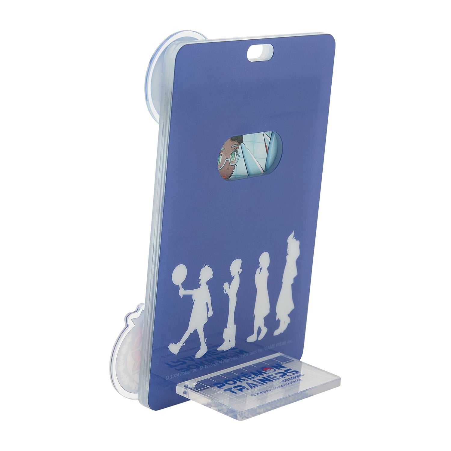 Pokémon Trainers Blueberry Academy Acrylic Photo Holder with anime-inspired background from Japan